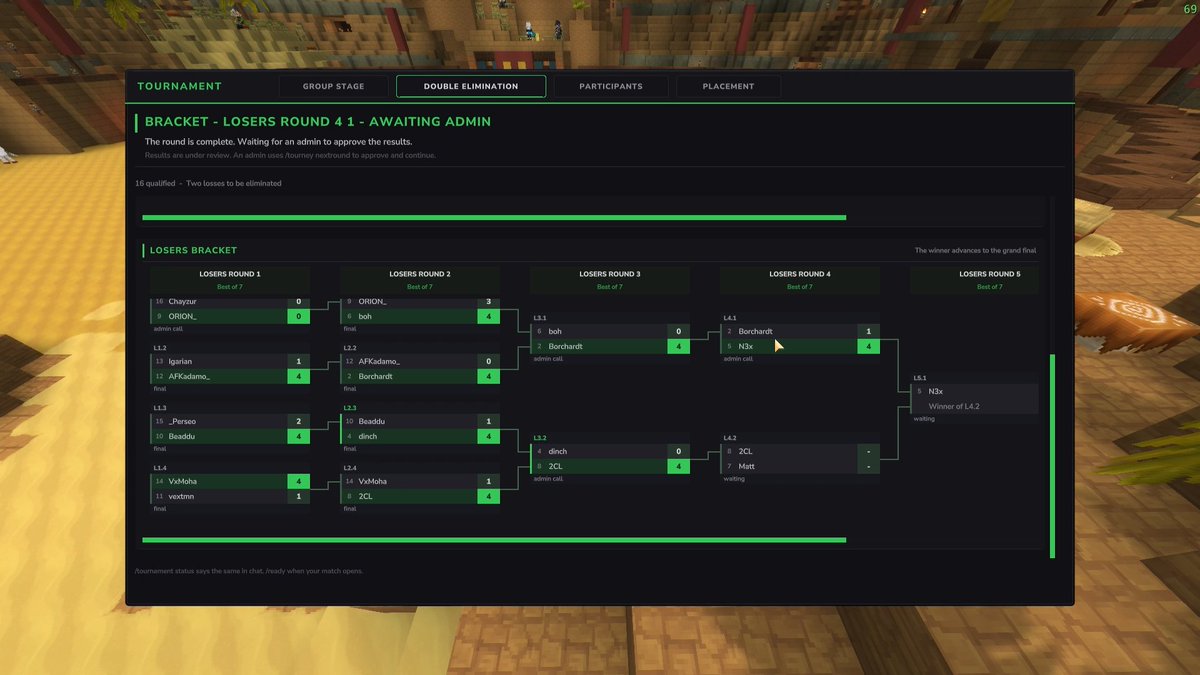 salttdev's tweet photo. Hytale's first tournament mod! 

You can play it at @HytaleFightClub :)

Multi-region servers, per arena instancing &amp; full automation. #hytalemodding #hytaledev https://t.co/hiTuETx8Tu