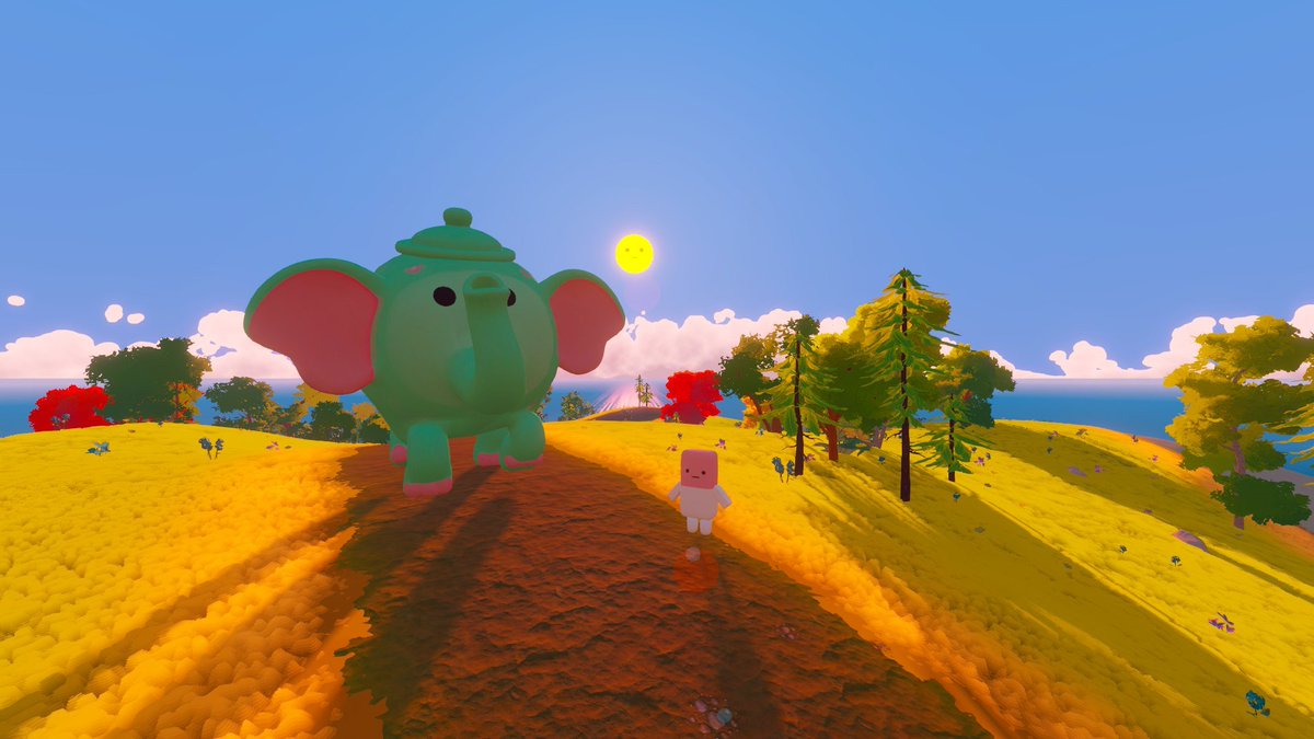 eraisergame's tweet photo. Have you ever seen an elephant made of porcelain?

Meet Teapot Elephant, a resident of the Forest Kingdom in Eraiser.🐘☕

#Eraiser #indiedev #gamedev #cozygames https://t.co/9Oua3namO5