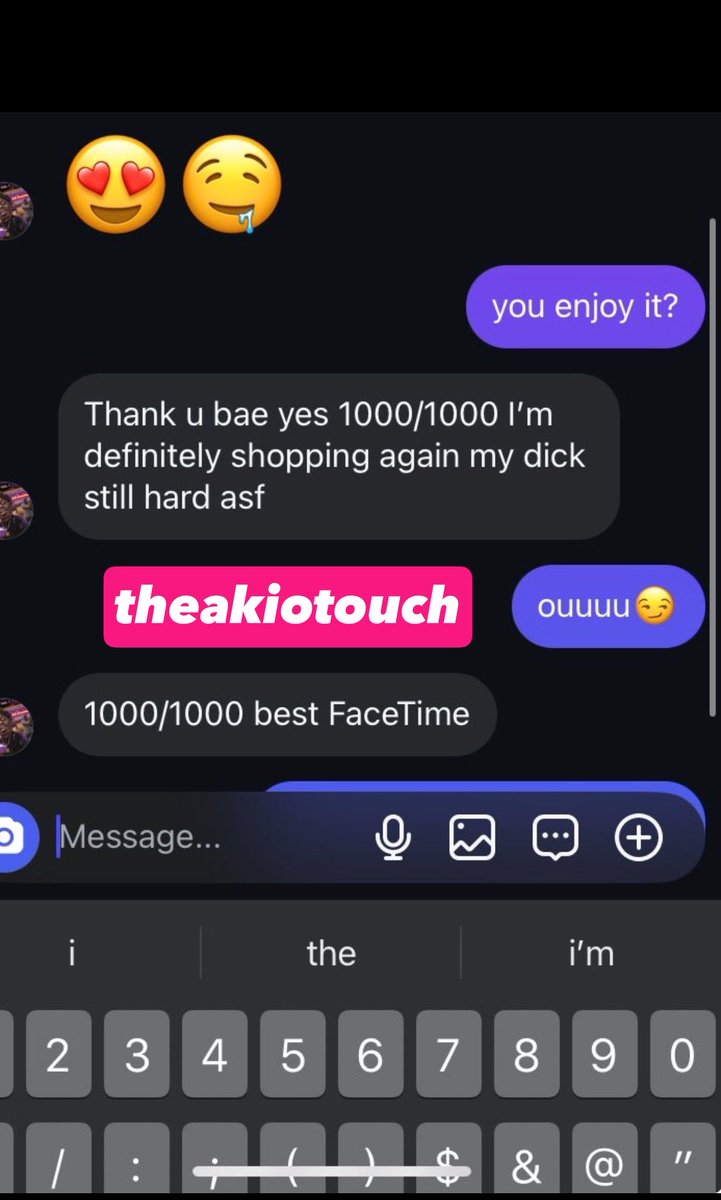 theakiotouch's tweet photo. come get your facetime shows,custom or pre made videos (ill throw a deal if needed)  and telegram 😏 dm me https://t.co/8q9cVv8hRH