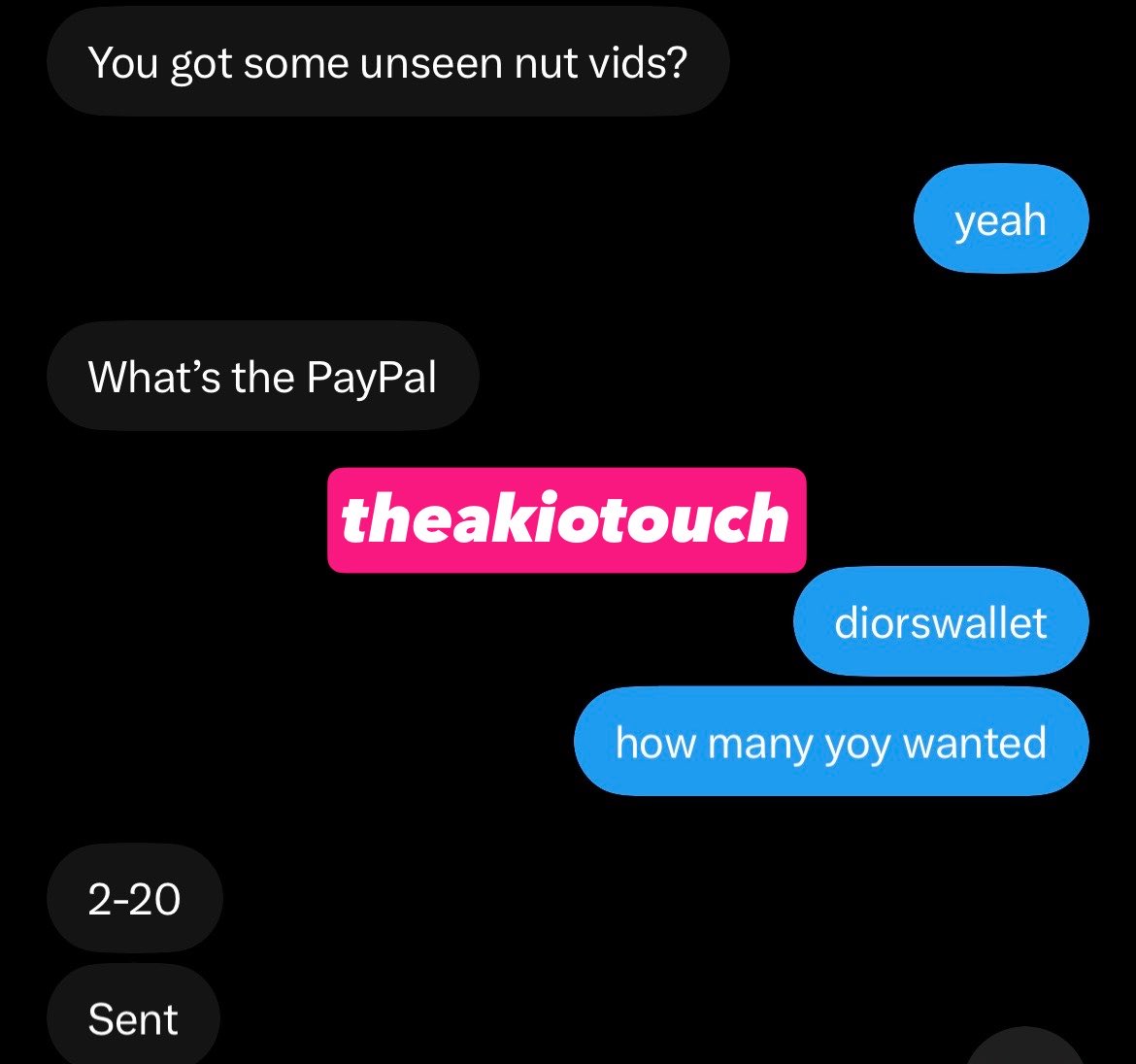 theakiotouch's tweet photo. come get your facetime shows,custom or pre made videos (ill throw a deal if needed)  and telegram 😏 dm me https://t.co/8q9cVv8hRH