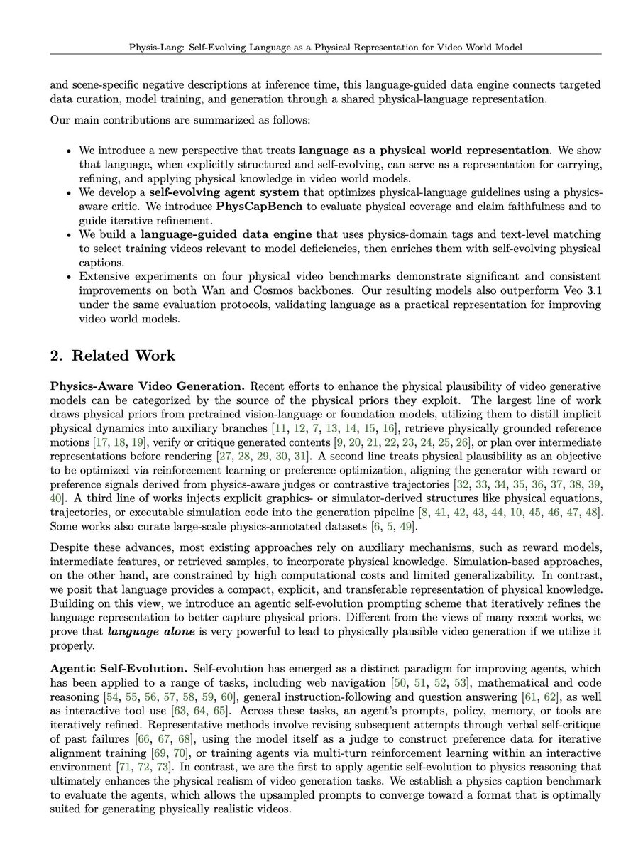 gp_pulipaka's tweet photo. Physis-Lang: Self-Evolving Language as a Physical Representation for Video World Model! #BigData #Analytics #DataScience #AI #MachineLearning #NLProc #LLM #IoT #IIoT #PyTorch #Python #RStats #TensorFlow #Java #JavaScript #ReactJS #GoLang #CloudComputing #Serverless #DataScientist #Linux #Programming #Coding #100DaysofCode
https://t.co/DakmkGAB56