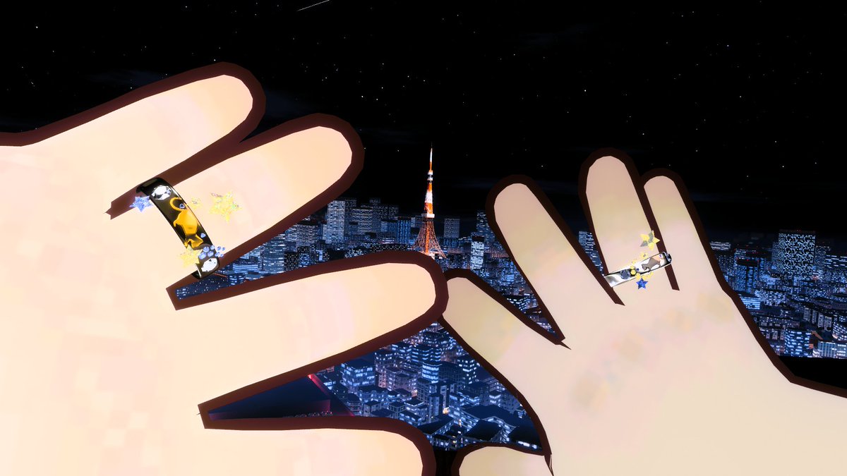 aimar10101010x's tweet photo. おはまーる
今日から10月
時間ってすぐ過ぎちゃいますね～
まーるのVRChat生活も10か月
いろんな出来事があったけど、
楽しくて穏やかな日が多かった気がします
これからもゆったり遊んでいきたいです
夜景のワールドに行ってきたよ
きらきら光る街の上で、そっと手を重ねたら…
ステキでしょ⁉ https://t.co/UD8Wftl6KQ