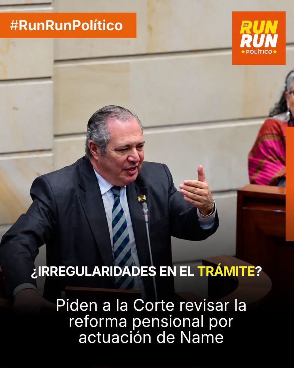 waldoalarconho1's tweet photo. La "muerte política" de Iván Name por el Consejo de Estado comprueba que la Reforma Pensional se cocinó con dineros de la UNGRD. ¡Una ley nacida de la corrupción NO puede ser ley de la República! La @CConstitucional debe actuar y archivar este adefesio ilegítimo. @MinInterior https://t.co/w0F8L6xnpZ