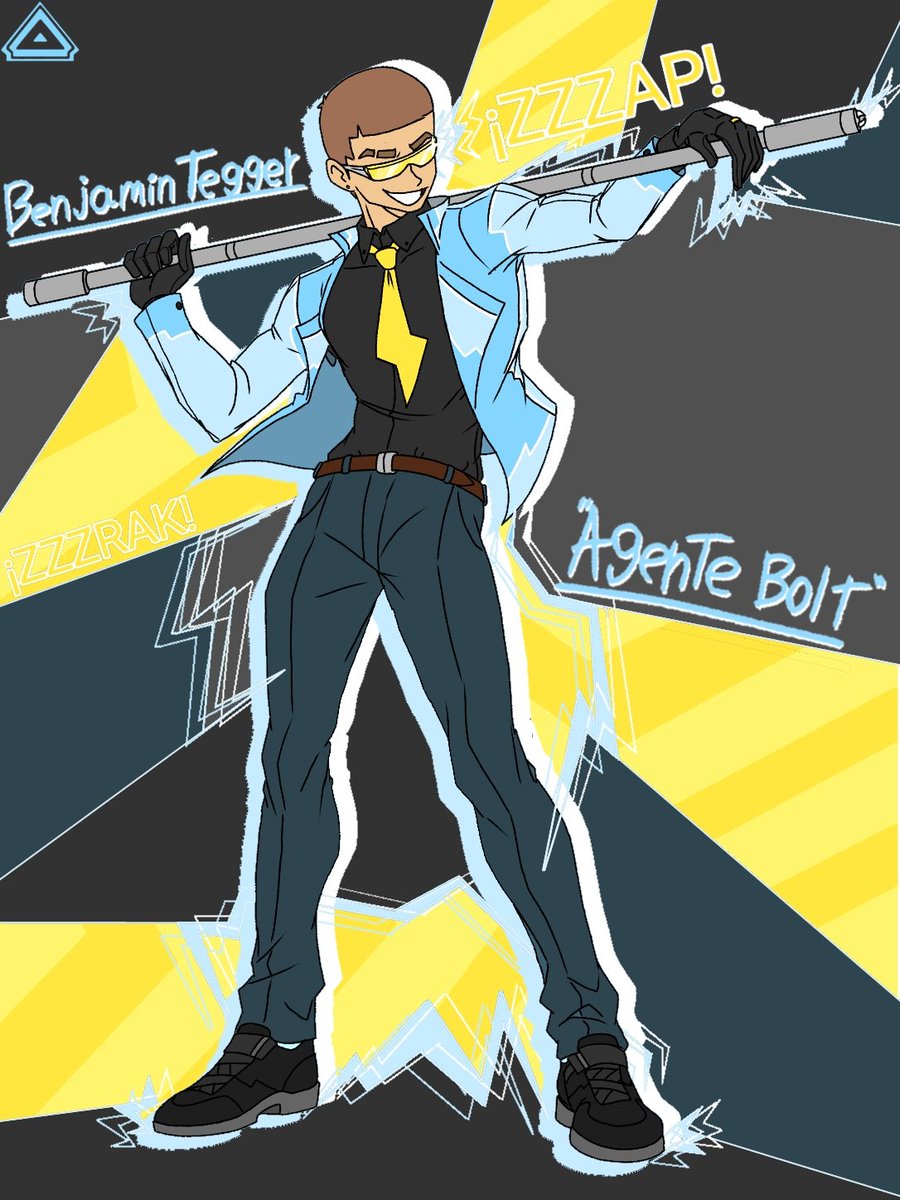 Rocky_Ratchet's tweet photo. ¡Presentando al Agente Bolt! Mi agente de A.L.P.H.A!

🔌🔋"La corriente fluye, la energía despierta, y cuando llega Bolt, la misión está resuelta.
Con rayos bajo la manga y actitud de campeón, es electricidad pura en acción"⚡🕴️

[#Outersonas #Outerbacks #stingsonas #Neoverso] https://t.co/1dUWHelb2x