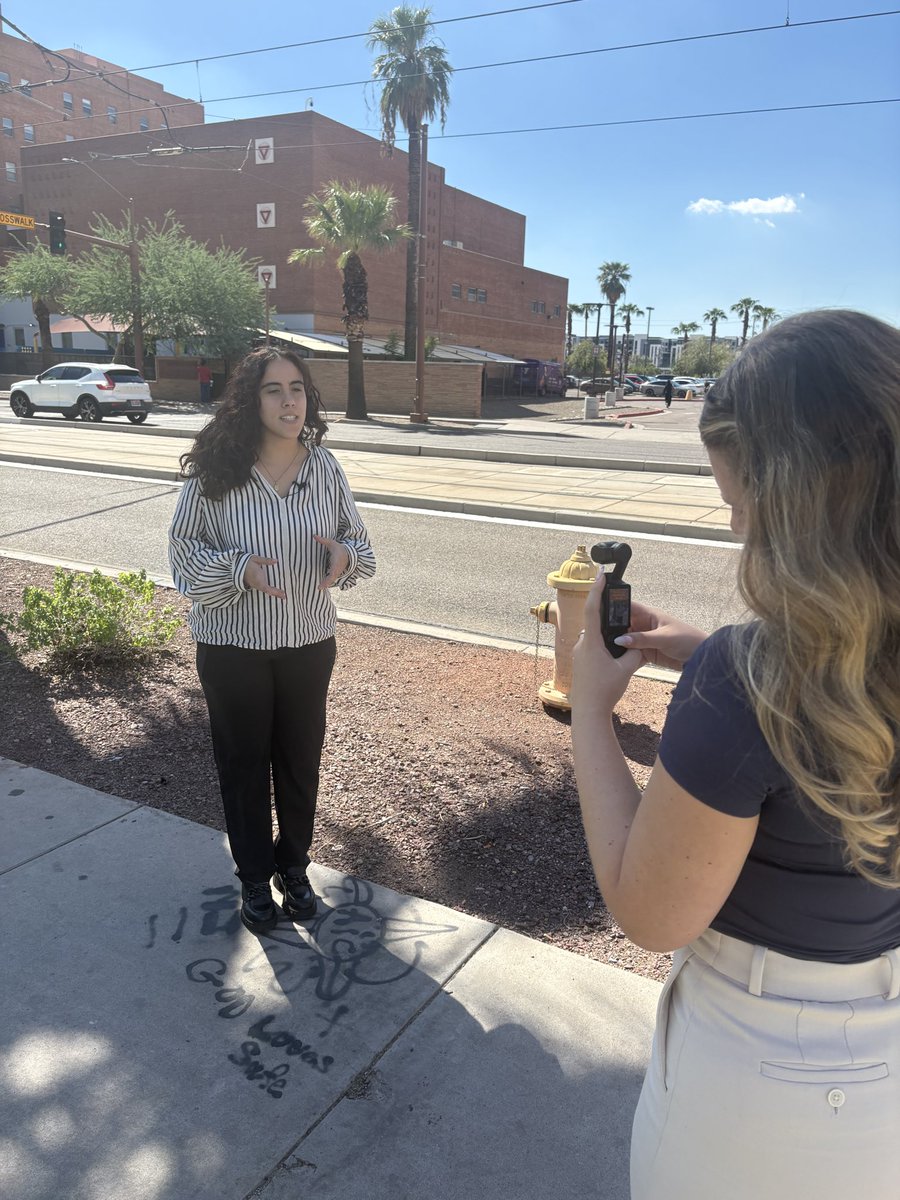 sannesreports's tweet photo. First time working on a news piece! @cronkitenews https://t.co/x02aFXC1Xq