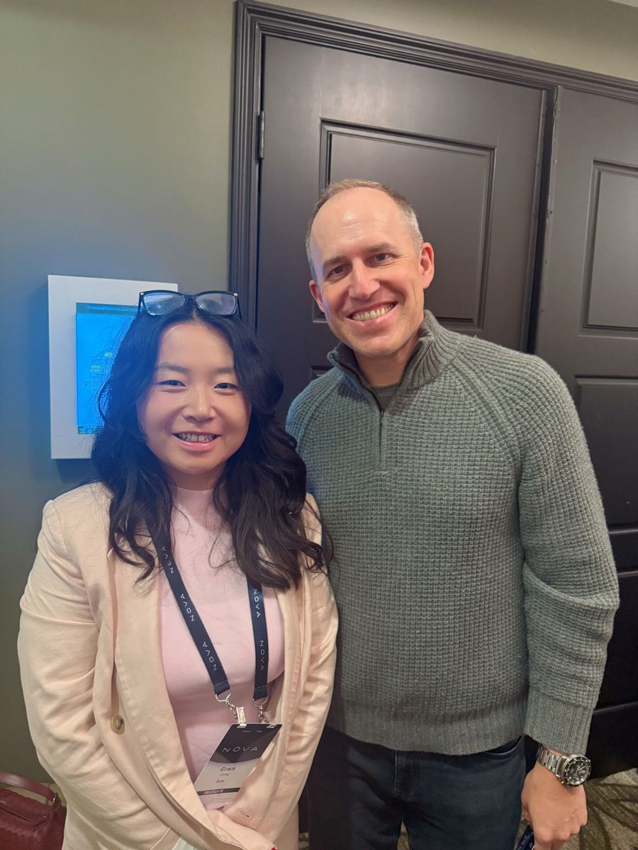 gracegongGG's tweet photo. Nova Future Summit was epic. Huge thank you for the @Wing_VC  team for cohosting and having me at this amazing event!

#novasummit2026 #novasummit https://t.co/2Jwz8BnDio