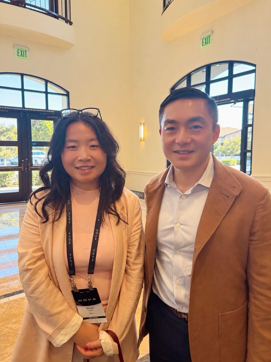 gracegongGG's tweet photo. Nova Future Summit was epic. Huge thank you for the @Wing_VC  team for cohosting and having me at this amazing event!

#novasummit2026 #novasummit https://t.co/2Jwz8BnDio