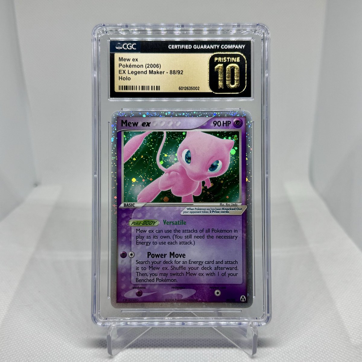 ryansuydam's tweet photo. My 2006 Mew ex card went to live auction via @altxyzofficial on Friday.

A PSA 10 sold for $87k on 9/17 - I’m excited to see where my copy ends up! 

https://t.co/pZHnwf6l26 https://t.co/3MkTmPc3ze
