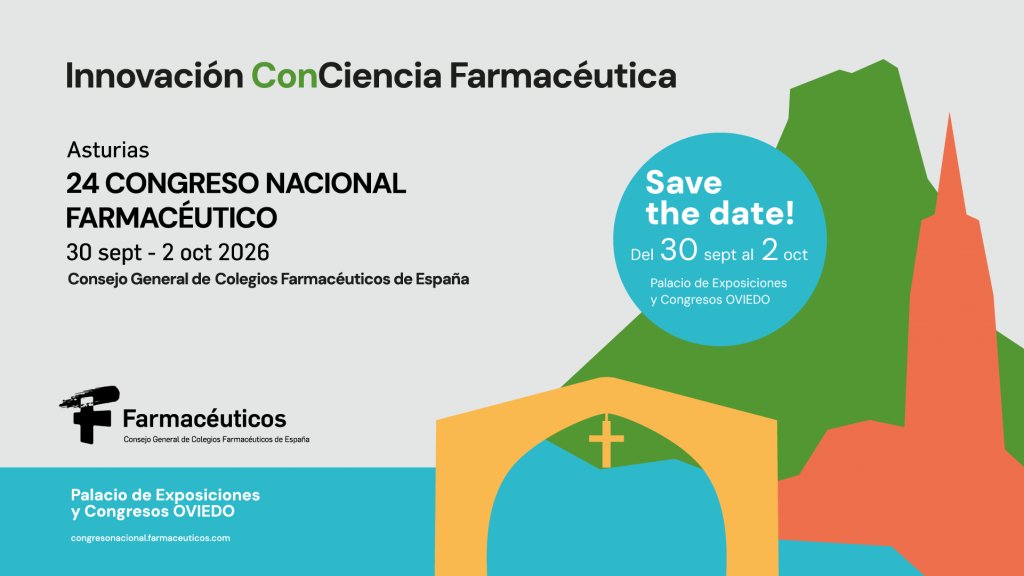 ICOFMA's tweet photo. 📍 El ICOFMA, presente en Oviedo en el #24CNF, que comienza hoy y se celebra hasta el 2 de octubre.

Tres días para compartir conocimiento y experiencias bajo el lema «Innovación ConCiencia Farmacéutica».

📸 Imágenes de la primera jornada.
#SomosFarmacéuticos https://t.co/iKxZ6xcnGF