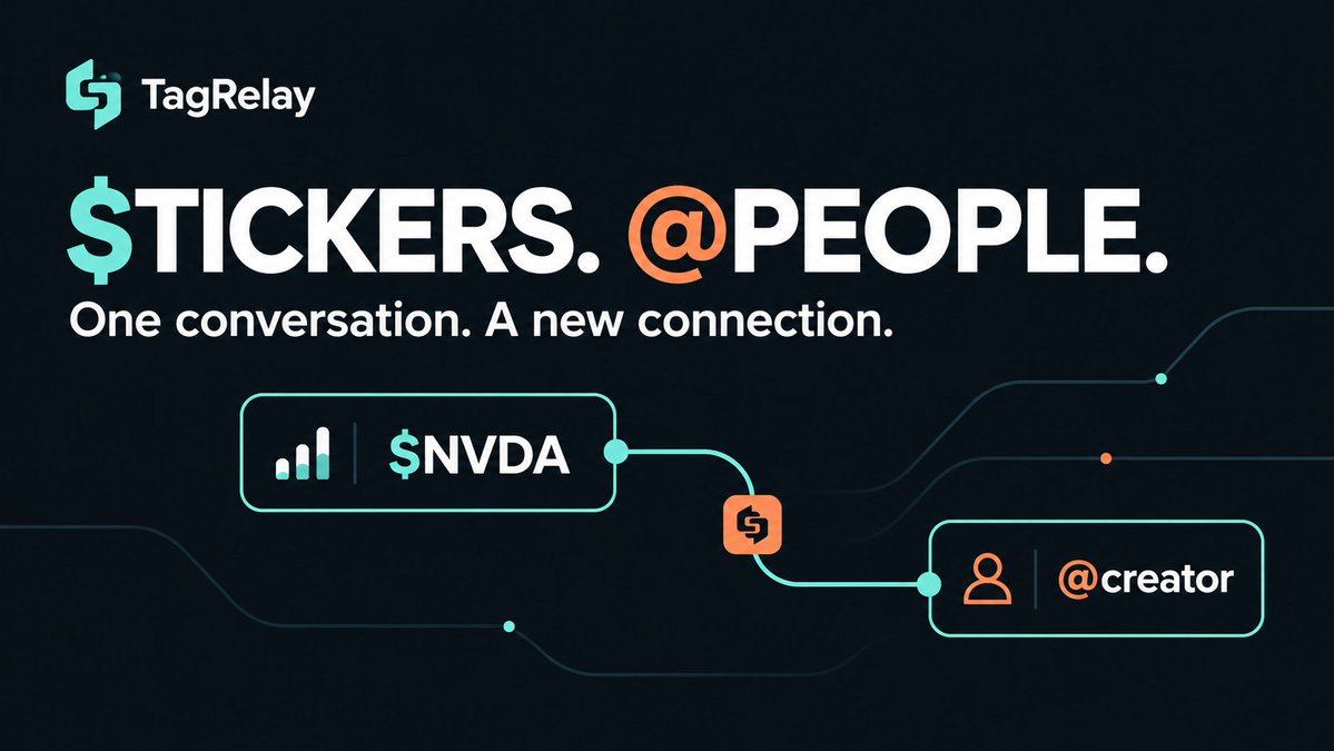 Tagrelay's tweet photo. Start with $NVDA. Pick the voice your community follows. Give the coin its own name, symbol and image.
TagRelay brings that connection into one launch workspace.
Explore the preview ↓
https://t.co/1gBwkJ79wX https://t.co/Xjzdmi0W4y