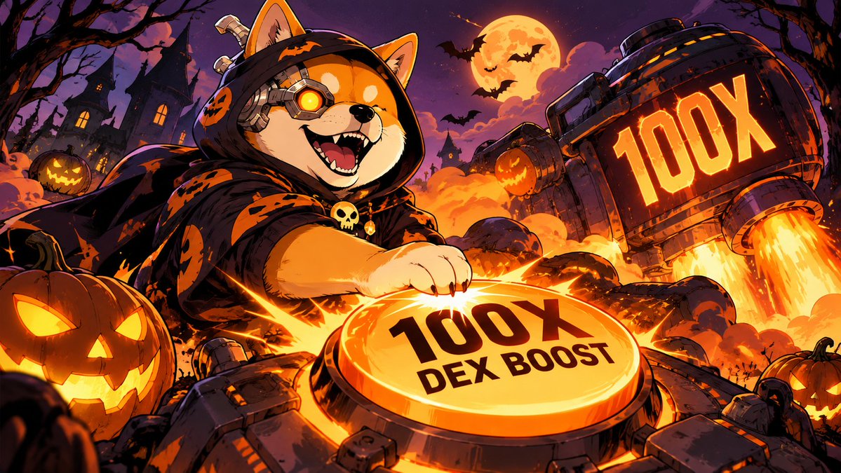 HallowInuX's tweet photo. Slapped another spooky DEX boost on https://t.co/unW7Dqab6H