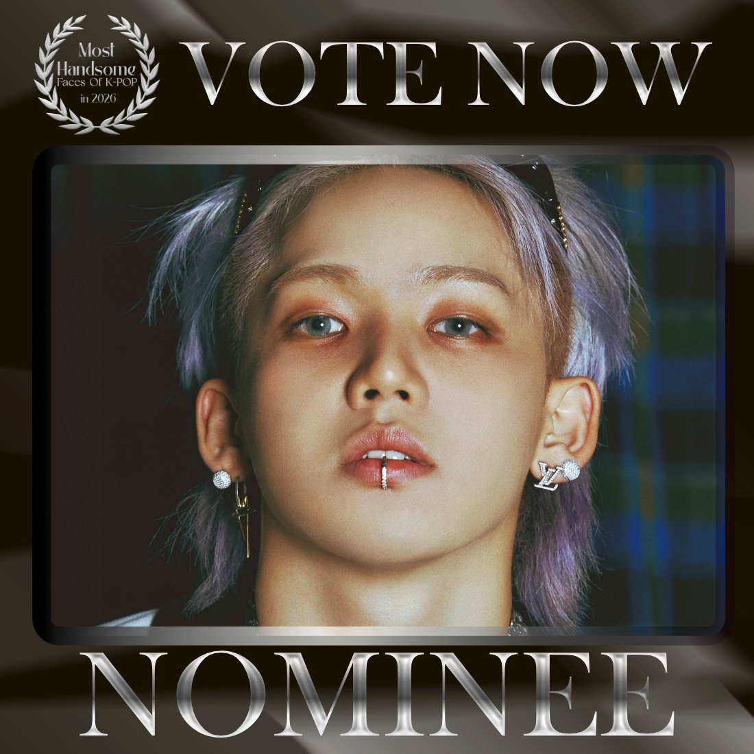 TOP100KPOP's tweet photo. HYUNSUK (TREASURE) is nominated for Most Handsome Faces of K-POP in 2026.

🚨 LAST DAYS TO VOTE!!!
👉 VOTE: https://t.co/KQkXdYYxhj https://t.co/F8ooL0OyGq