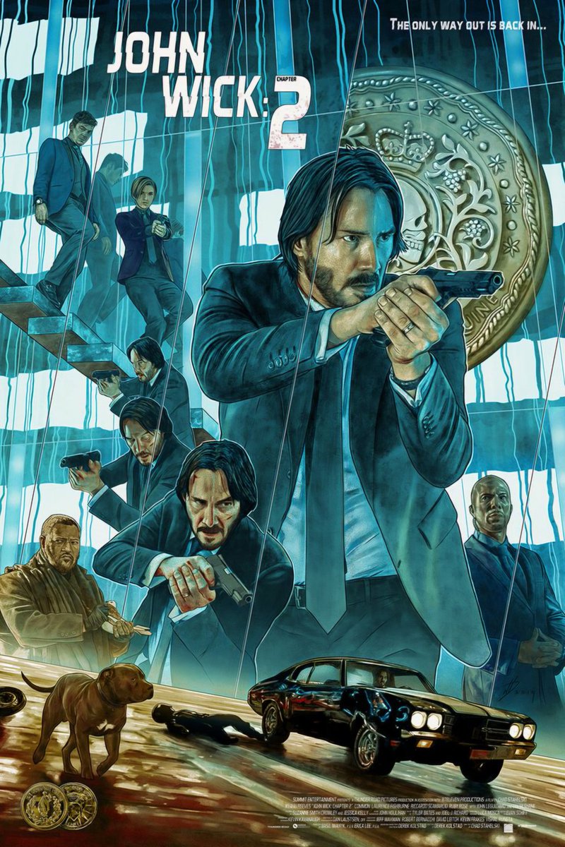 britmedia2000's tweet photo. John Wick: Chapter 2
(2017)
By Neil Davies
After returning to the criminal underworld to repay a debt, John Wick discovers that a large bounty has been put on his life
REF: PHX/JWICK2/POSTERART/026
#JohnWick2 #PosterArt https://t.co/lteoJ2M8VF
