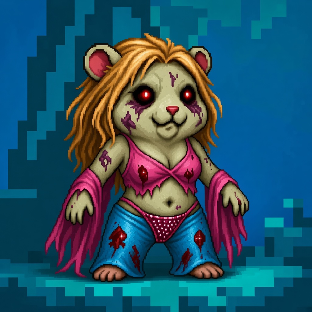 flamhingo's tweet photo. @rollercoin_com Zombie Britney!! https://t.co/HDtqz9MmwV