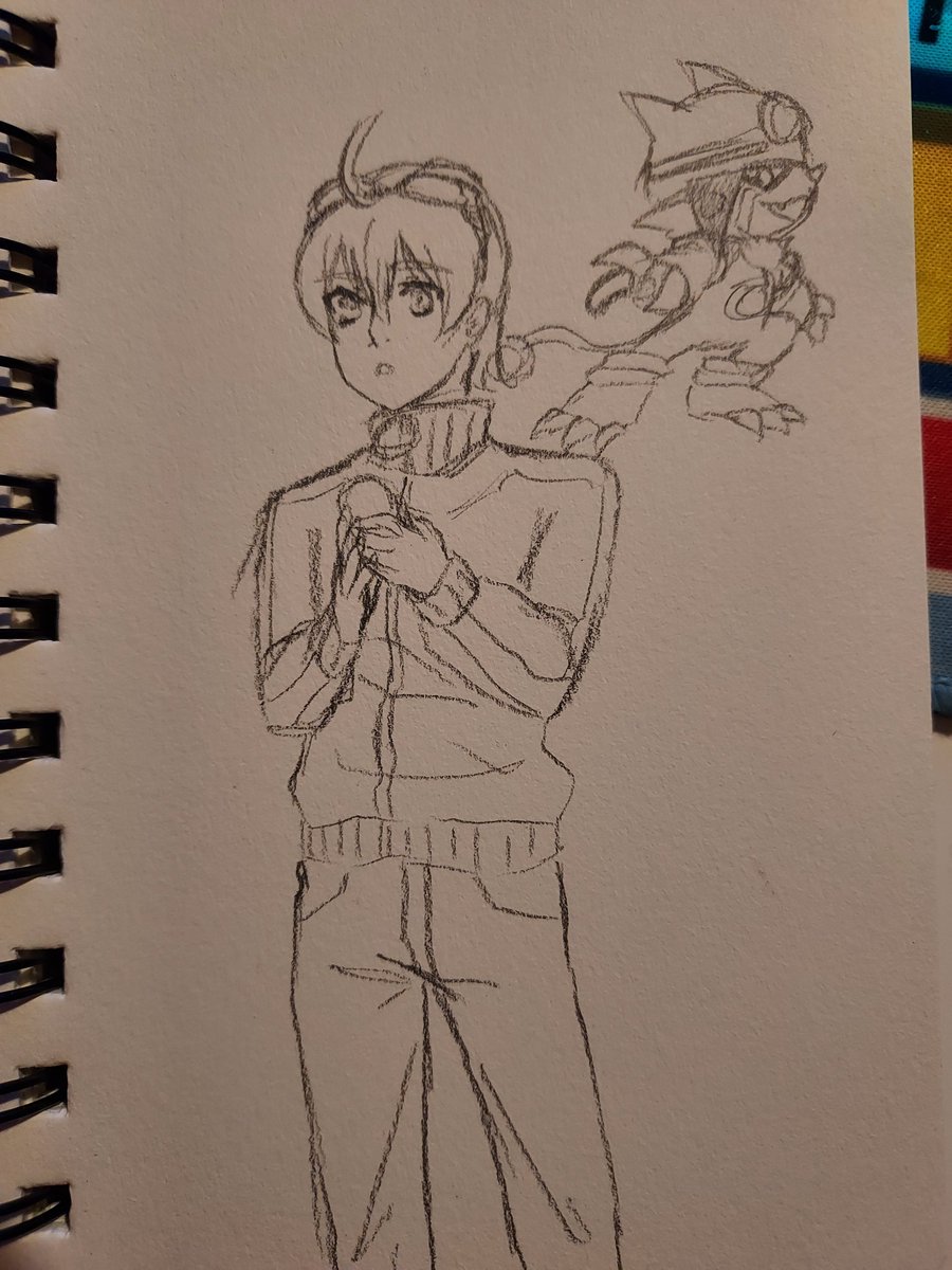 BakaKnight_'s tweet photo. Basic BK doodling while watching something https://t.co/anCtsA2csz
