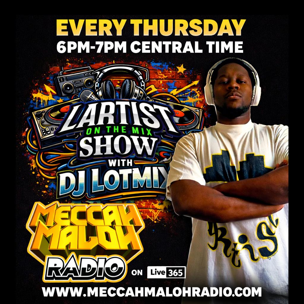 dj_Lotmix's tweet photo. 🚨LOTMIX SHOW-S8Ep06 by @dj_lotmix ft @DJKingFlow @napoleon_legend @IndigoPhoenyx @Blackstax @MDotBoston @__CRIMEAPPLE__ @imperetiv @MAD1ONE @SlikJack @bhramabull @ShabaamSahdeeq @nejmanefertiti @HarryShotta &amp;more

📅Thur 9pm(EST) #MeccahMallohRadio 🇺🇸 https://t.co/cSMcHWk5y8