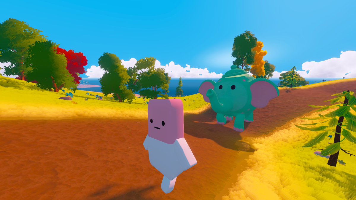 eraisergame's tweet photo. Have you ever seen an elephant made of porcelain?

Meet Teapot Elephant, a resident of the Forest Kingdom in Eraiser.🐘☕

#Eraiser #indiedev #gamedev #cozygames https://t.co/9Oua3namO5
