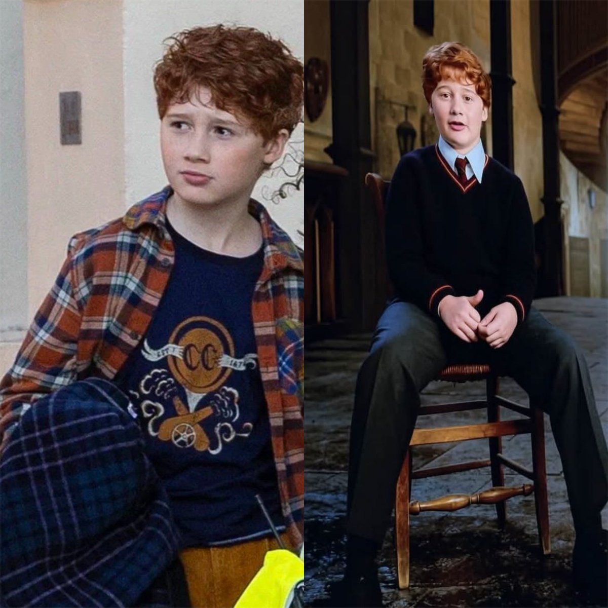 portalpotterbr's tweet photo. Trio de ouro da série de Harry Potter atualmente (2025/2026). https://t.co/OHKCTLuKqL