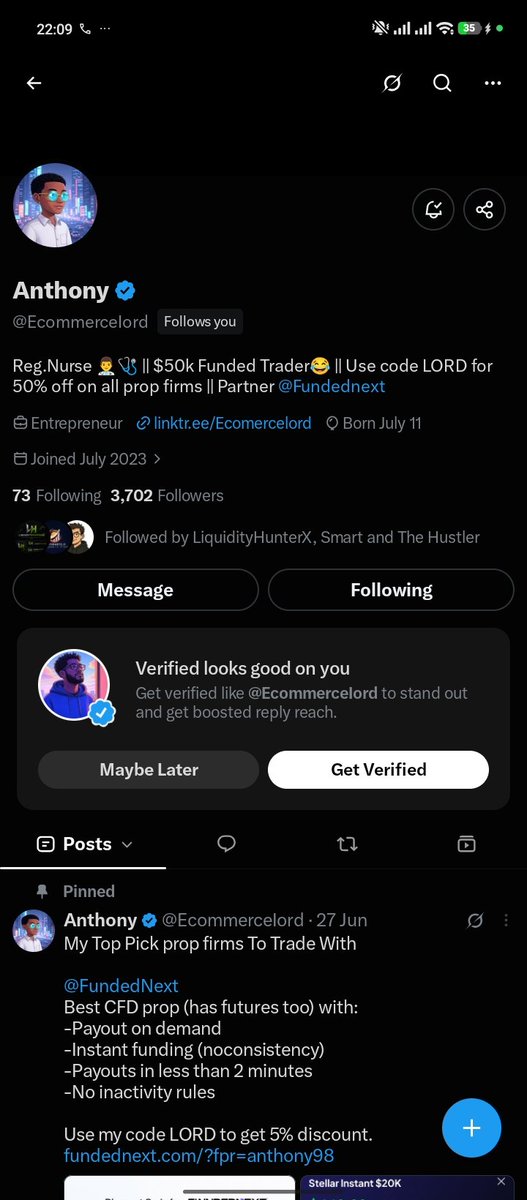 thereal_alabama's tweet photo. @EcommerceIord @FundedNext @Flynnn_FN @galibsyed_ It's a great pleasure to end the month.
I believe next month will be great starting with a $5k acct from @FundedNext 

Thank you for this opportunity 
Come and participate @johnmartin63082 https://t.co/tpQS95ipDo