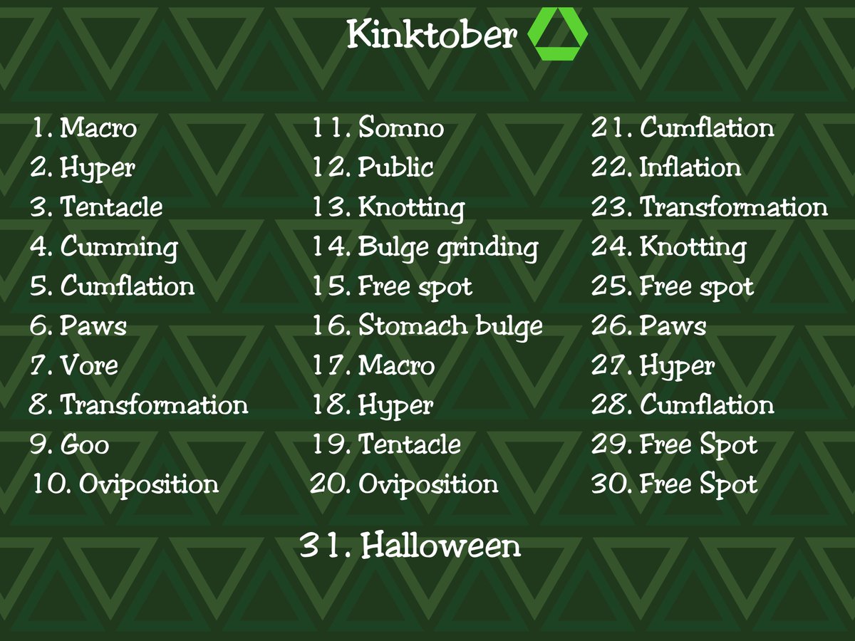 Illum_but_dark's tweet photo. I have made a Kinktober list for renders I will do on certain days :3
I will do these with my own characters, but also since I have been asked a lot about comms, I will offer these to you guys as comm slots too

1 Character: 28$
2 Characters: 45$

write comment if interressted https://t.co/BHesUrln0o