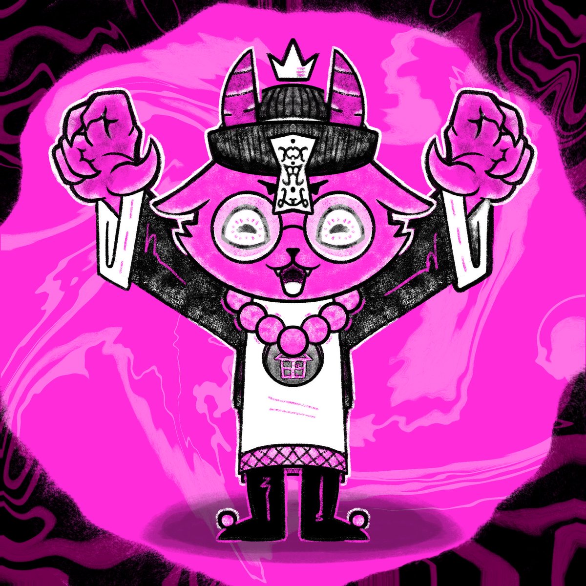 salt_450's tweet photo. Para seguir con el fanatismo dibuje ahora a @cosmibim como un jiangshi listo para halloween https://t.co/9PWX67AGNP