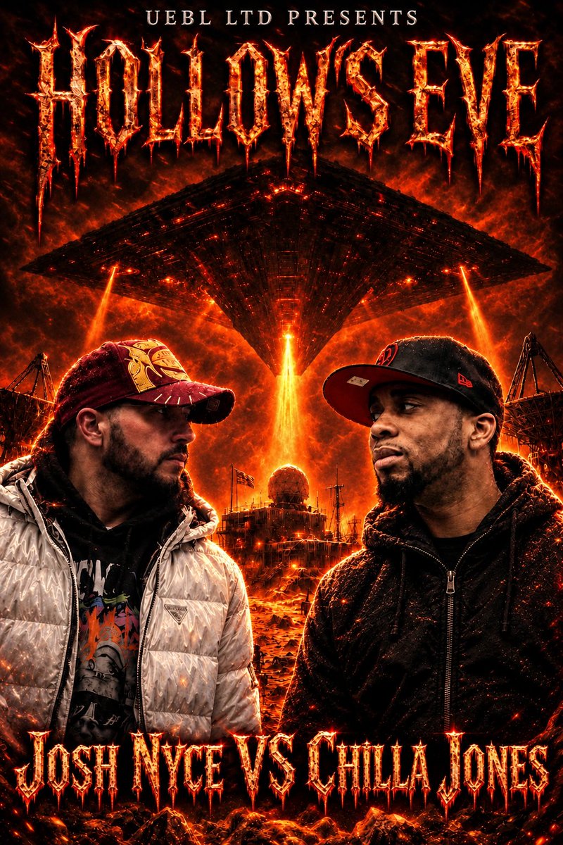Josh_Nyce_401's tweet photo. Man it's lit..we finna turn all the way the fuck up frfr..shout out uebl and shout out chilla fr let's work 😤 💯
#JoshNyceVsChillaJones
#HollowsEve #UEBL #TBL #ItsSourTime https://t.co/XbLFpLcZi0