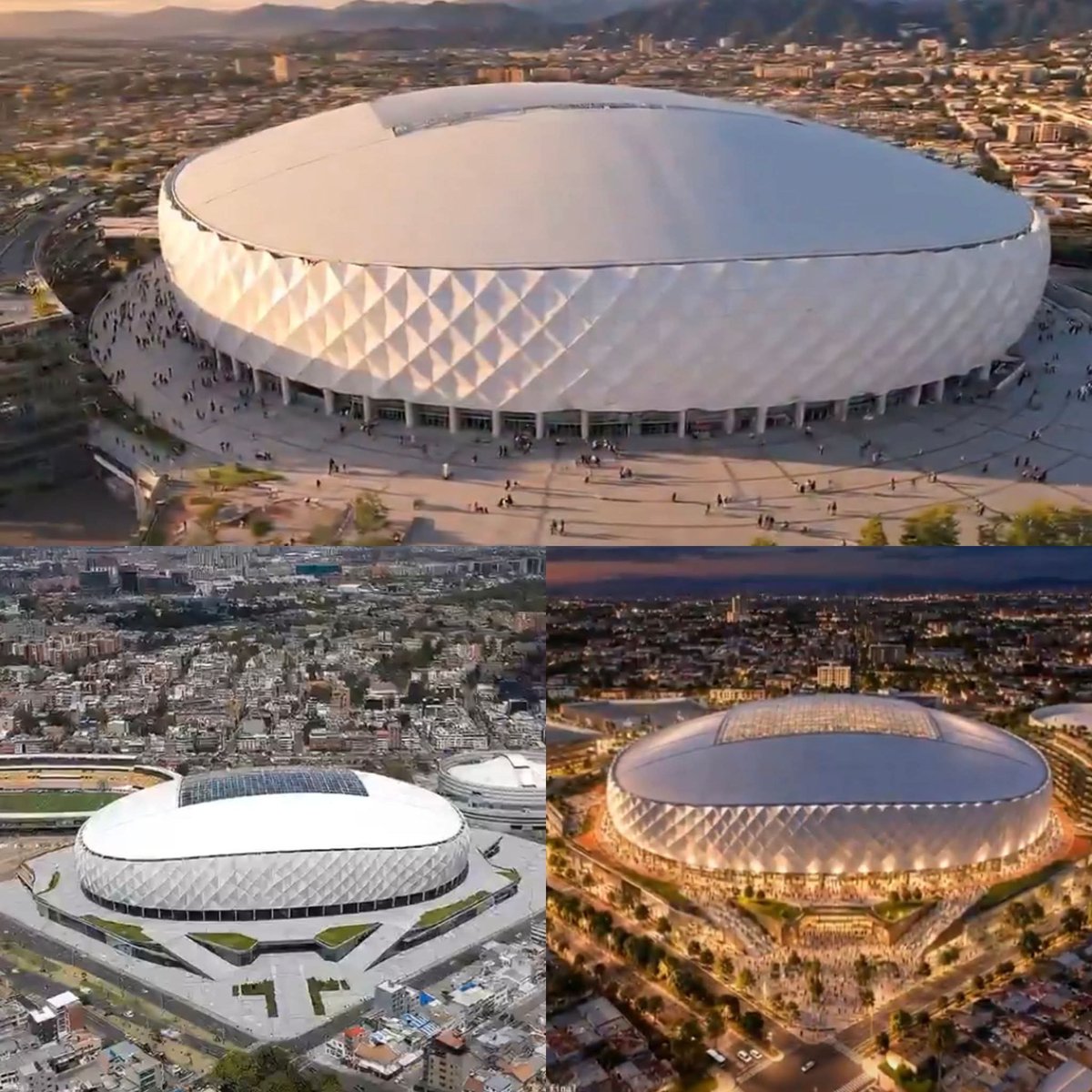ElGolGarracol's tweet photo. ÚLTIMA HORA, ASÍ SERÁ EL PROYECTO DEL NUEVO ESTADIO DE BOGOTÁ. 

En Bogotá presentaron el nuevo estadio que se será entregado en diciembre del 2028. Este estadio tendrá una capacidad de 60 mil espectadores y tendrá una tecnología envidiable, apta de los mejores del mundo. Su techo será retráctil y será utilizado para conciertos y otros eventos. 

SIN DUDA, ESTE ESTADIO LE HARÁ COMPETENCIA AL MÍTICO METROPOLITANO DE BARRANQUILLA. 👏😉