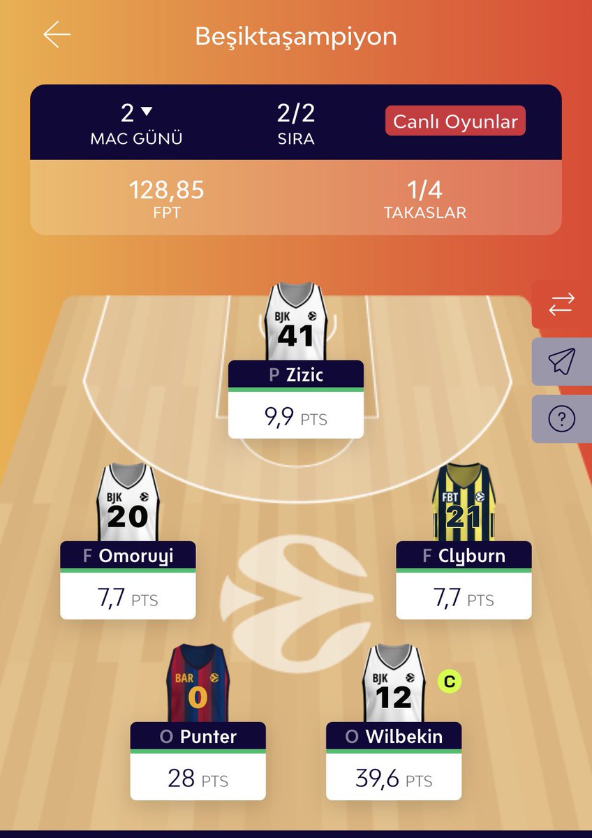 KemalistTengri's tweet photo. Bide arkadaşlar 🦅🦅

Euroleague fantasy takımım nasıl? Futboldan geliyorum çok bildiğim yok 😭😭 biraz kötü dimi. Peki hangi oyuncular çok iyi euroligde bilen varmı. 

Takım ismim de bi gerçek bu arada bu sezon biz hem süper ligi, Türkiye kupasını, Avrupa ligini kazanca hemde BSL ve euroligi kazancaz 🤫🤫🤫

De Julius normalde bench warmer gibi mi?