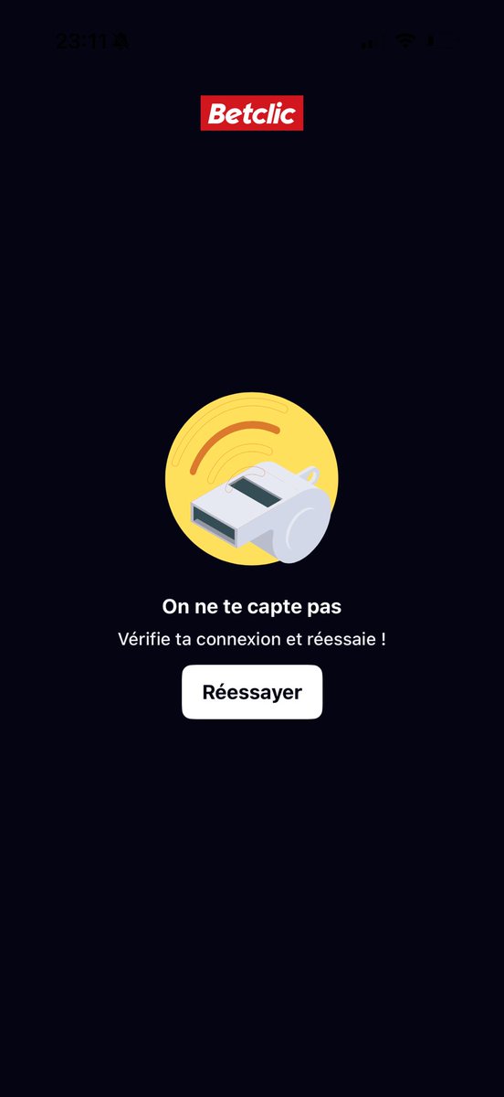 movvgli59's tweet photo. bug betclic bientôt résolu on espère.. #betclic #bug https://t.co/wR71pkJlqN
