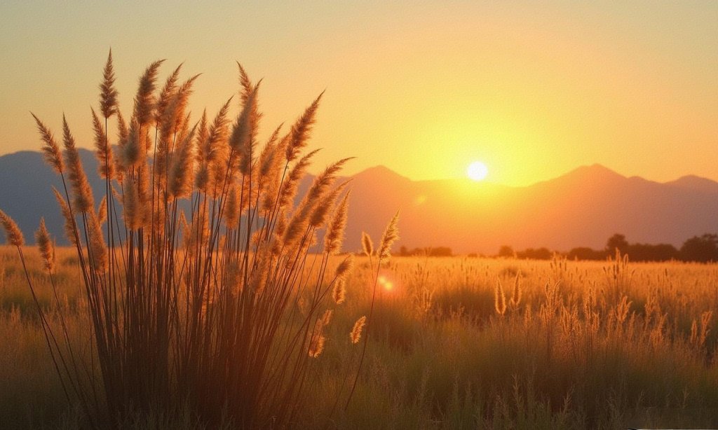 7954quix528's tweet photo. The sweet fragrance of rice straw catches the pink glow of sunset, a quiet autumn charm! https://t.co/QU3Y6SFFFY