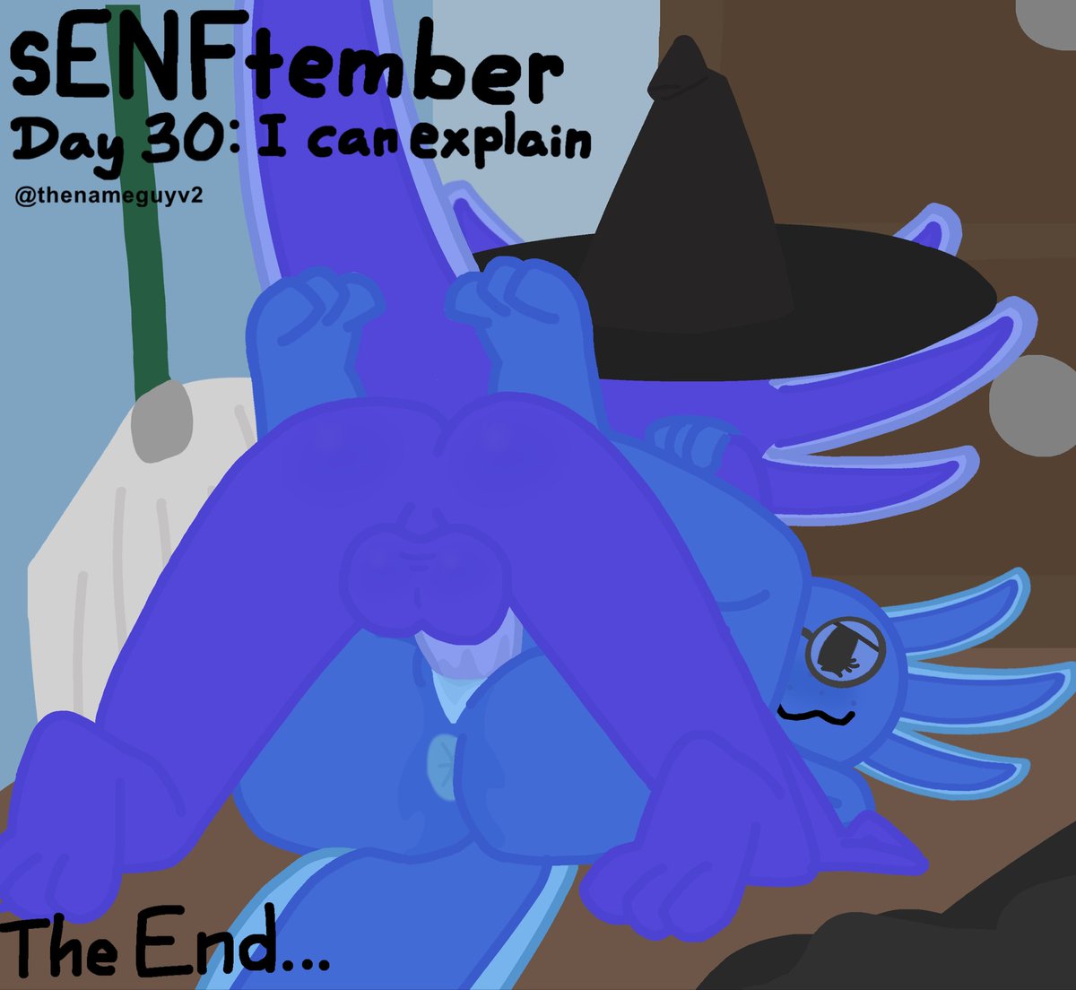 thenameguyv2's tweet photo. #sENFtember day 30: I can explain…
Gender swap shenanigans, next time knock when you enter your broom closet, you never know what you’ll find
(OC’s belong to @Bordbog)
#sENFtember2026 #sENFtember https://t.co/KmhtDLWx8H