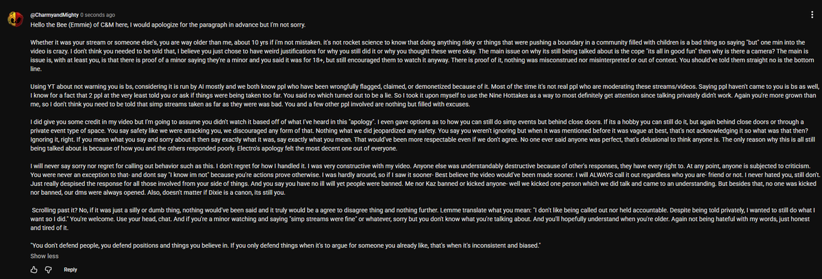 TheEmeraldMani1's tweet photo. Since you hate accountability and hidden both my main and person channel. Here, read. @DixieGal72089 https://t.co/ICtGnWsUxU