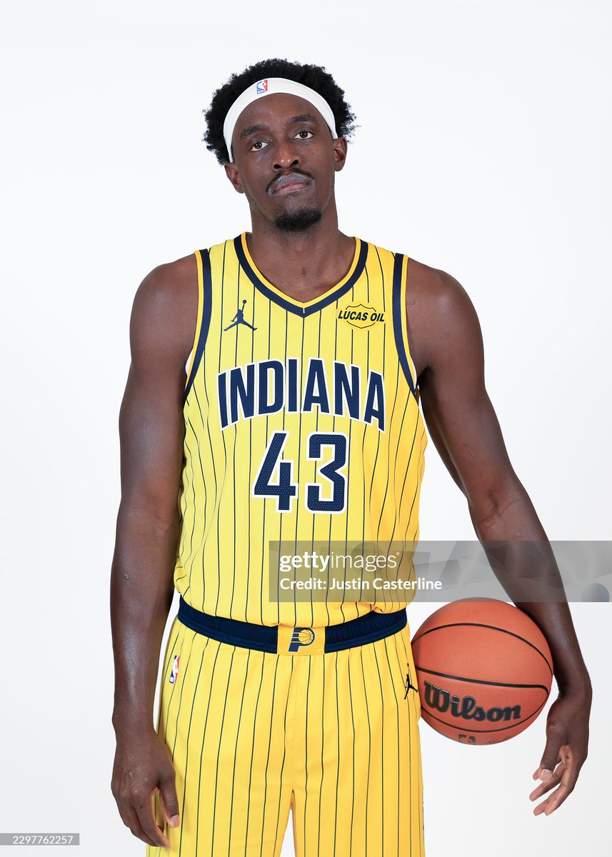 DavidShoemaker's tweet photo. Top 5 NBA players/coaches most bored with Media Day:

1. Pascal Siakam https://t.co/LXBKTjZjHW