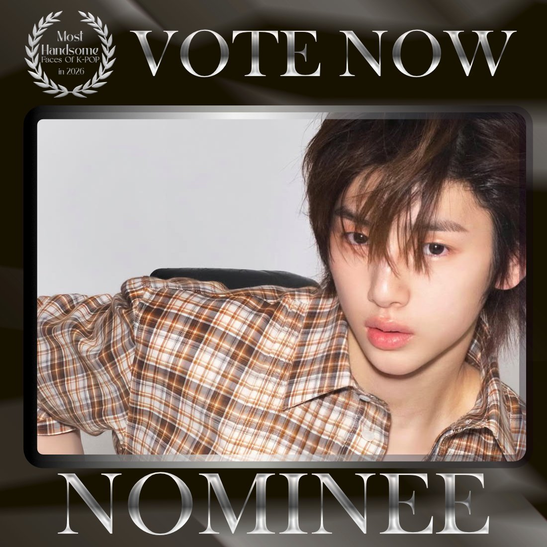 TOP100KPOP's tweet photo. JUHOON (CORTIS) is nominated for Most Handsome Faces of K-POP in 2026.

🚨 LAST DAYS TO VOTE!!!
👉 VOTE: https://t.co/KQkXdYYxhj https://t.co/xxDl4VxORp