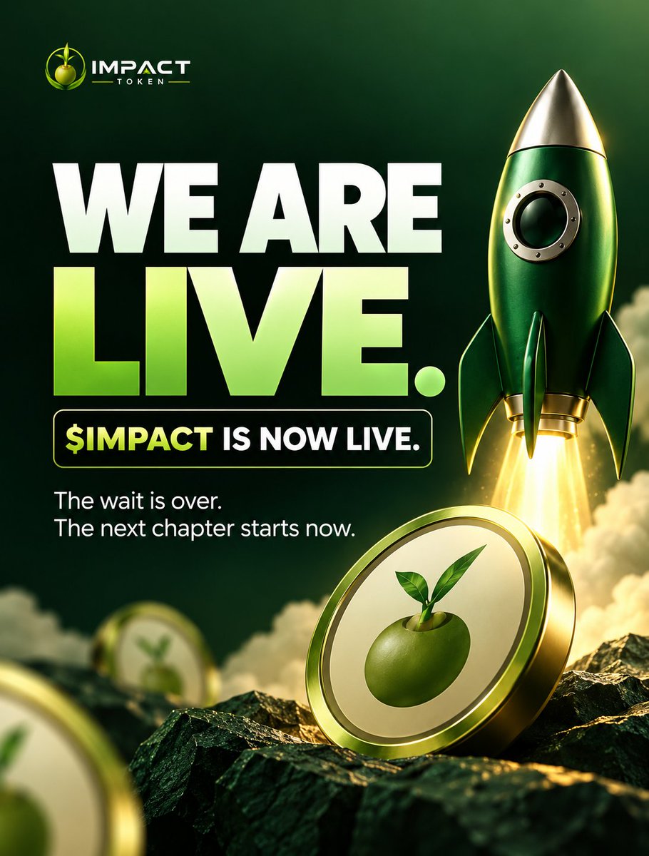 IMPACTTOKEN0's tweet photo. $IMPACT is officially on-chain.
CA: 0x896Cd6B3d7FEe909EB15ABd31bA7d0C7B721C272 https://t.co/52lha2wFsW