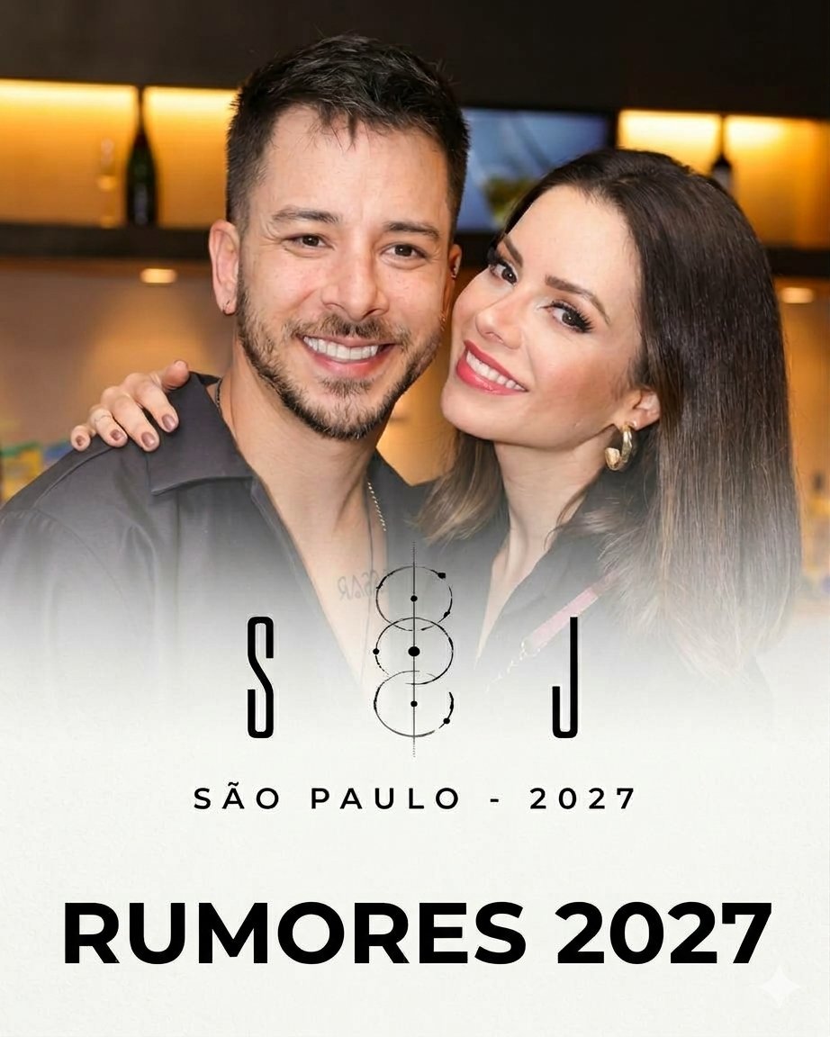IrmaosSJ's tweet photo. Vem gente, trago RUMORES sobre Sandy e Junior 2027.

O que sabemos até agora é o que o jornal Extra publicou, que será uma grande temporada de shows em São Paulo.

E os rumores são:

- Live Nation, a mesma produtora da turnê Nossa História.
- Estádio Nubank Parque.
- De 8 a 12 shows.

As informações foram publicadas no canal do jornalista @leonardotorres, e lembrando que são rumores.