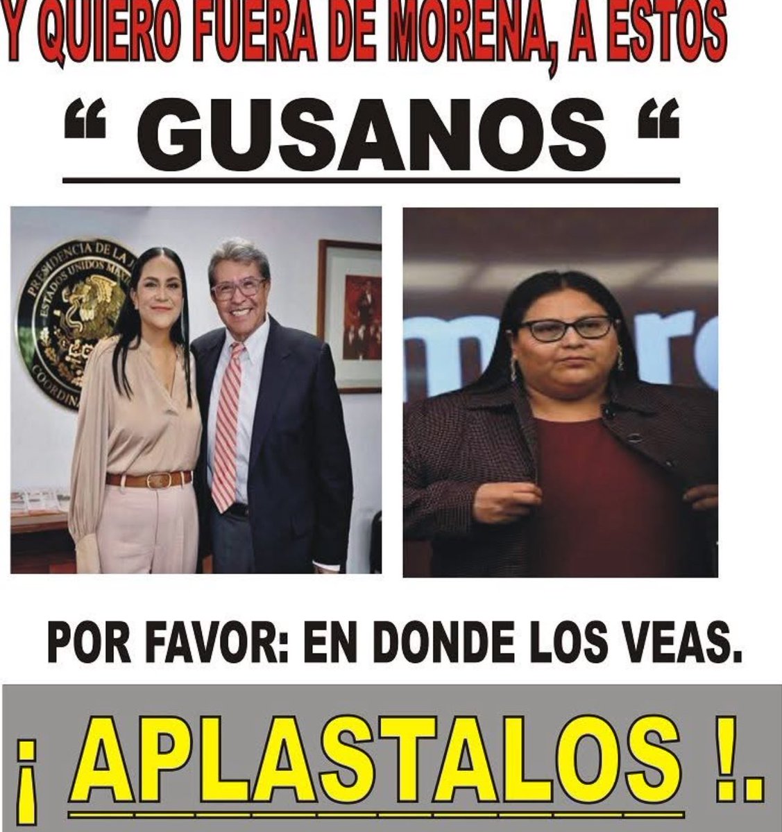 miss_moxxa92's tweet photo. ⚡️✊🏻Traidores de MORENA ✊🏻⚡️
👇🏻👇🏻👇🏻👇🏻👇🏻👇🏻👇🏻👇🏻👇🏻👇🏻👇🏻👇🏻✊🏻 https://t.co/8Td7rKPZDe