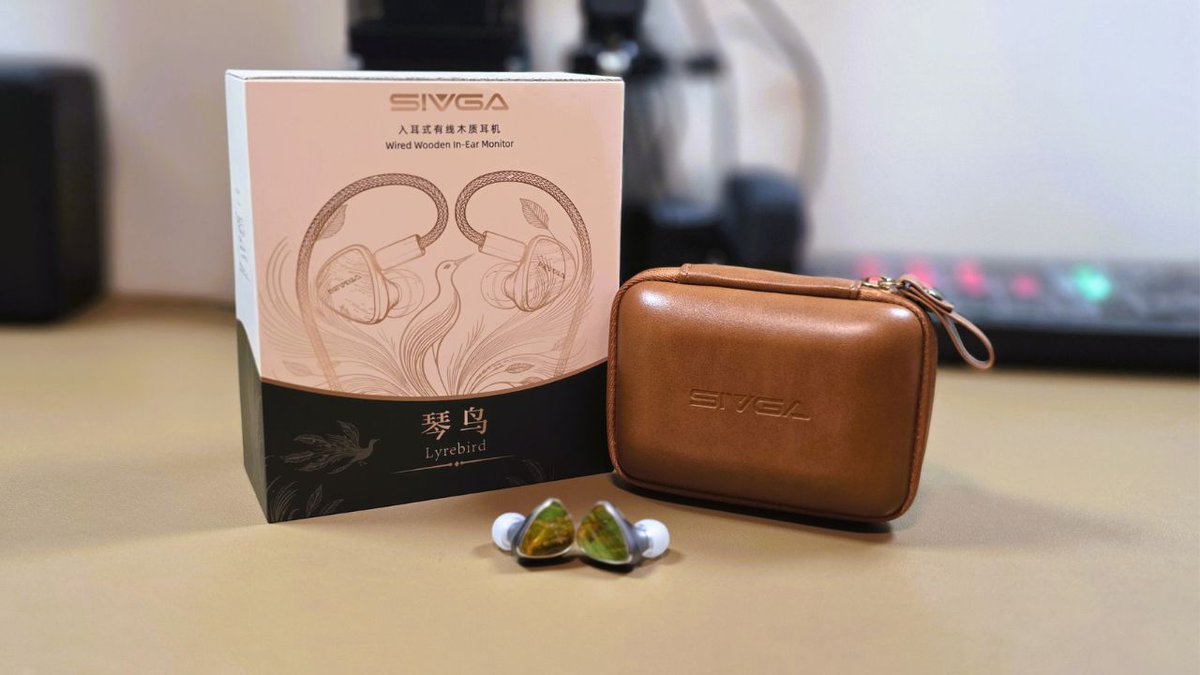 RonOnTech's tweet photo. 🚨NEW VIDEO🚨
@sivga_audio Lyrebird Wired Wood In-Ear Monitor review is now up!

Check it out here...
https://t.co/D2bHxkQQTj

#unboxing #unboxingvideo #review #earbuds #headphones #wirelessheadphones #wirelessearbuds #wiredearbuds #wiredheadphones #tablet #mobile #newstuff https://t.co/ogT9tFXUlj