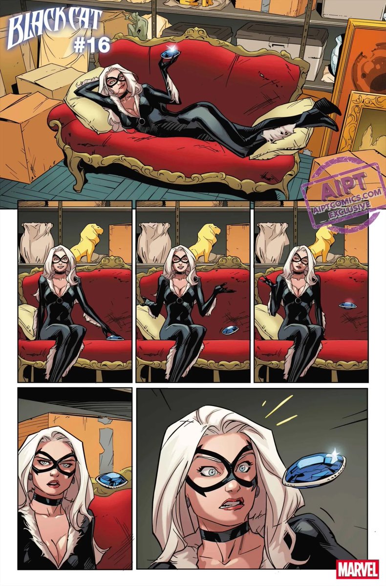 EmmaFrostNews's tweet photo. 💎 | POP EMERGENCY!

Emma Frost aparece MARAVILHOSA em novas prévias de 'Black Cat #16'. Que emoção ver essas duas rainhas se encontrando, né? Elas vão emocionar gerações com esse team-up! #XSpoilers https://t.co/mojIAEtFlE