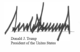 A handwritten signature above printed identifying text on a plain white background.