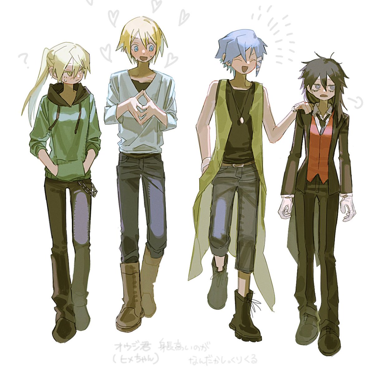 FUNFUFU_N's tweet photo. 朝からTSレボリューション
⚠︎︎女体化・男体化 https://t.co/MtM0rVrqLT