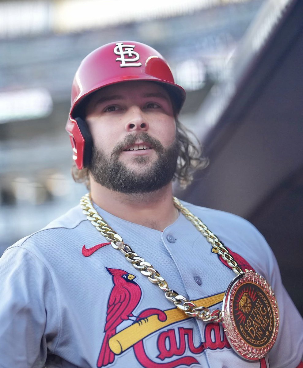 gatewaygrinders's tweet photo. Never Albert, never Stan the Man, but Alec Burleson. Leading the MLB in RBIs.

• 1st Cardinal to lead MLB outright in RBIs since Joe Torre drove in 137 back in 1971, 55 years ago.
• 1st Cardinal to lead the National League in RBIs since Albert Pujols had 118 in 2010.
• 1st left handed Cardinals hitter with 116 plus RBIs since Stan Musial’s 126 in 1954.
• Something not even Musial or Pujols ever did as Cardinals, lead all of MLB in RBIs outright.
• Jordan Walker finished right behind him with 102 RBIs, making them the first Cardinals duo with 100 plus RBIs each in the same season since Paul Goldschmidt and Nolan Arenado in 2022.

Two guys in the middle of a rebuilding lineup just did major league damage. The league now knows Burly and JWalk.