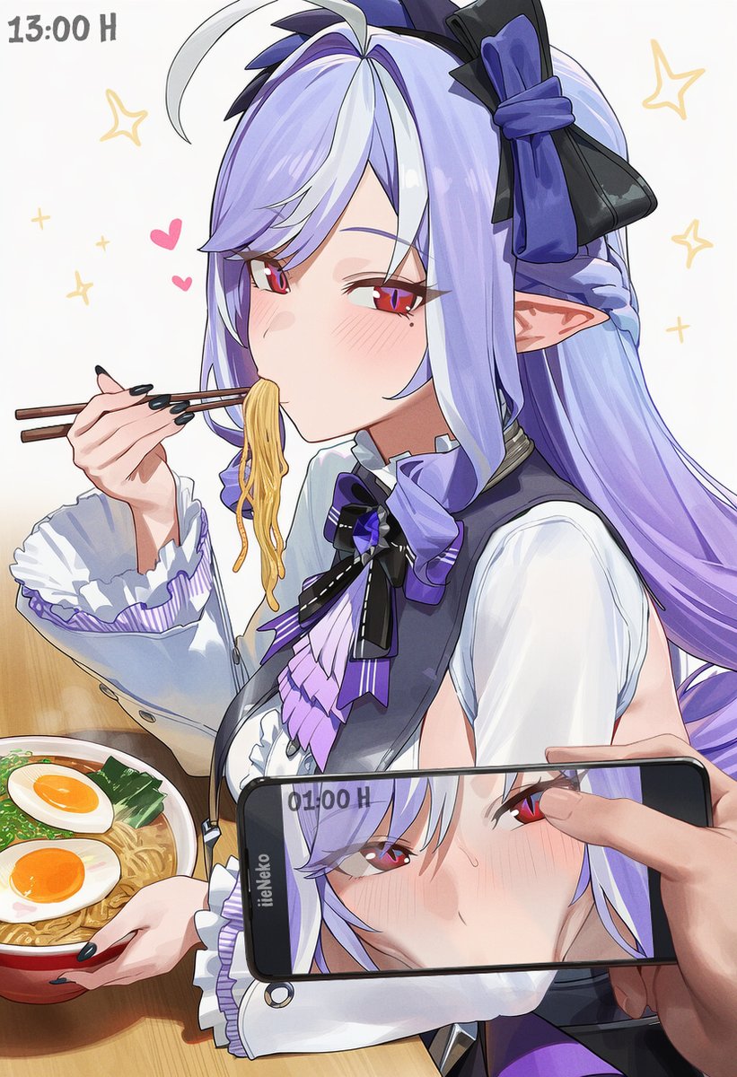 iieNeko2's tweet photo. She's just eating . . . 🍜
Vivian / ビビアン SFW https://t.co/Zs0mMCwne5