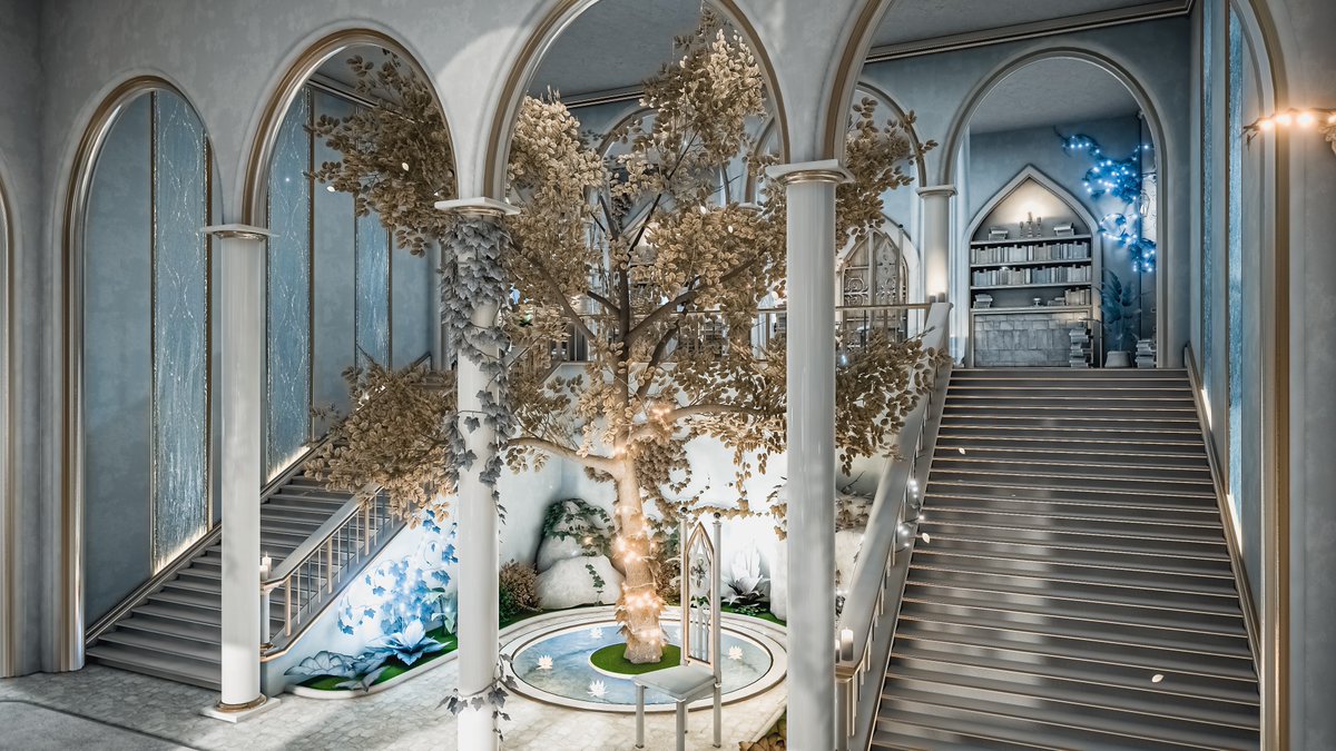 Neomance's tweet photo. A World Of Smooth Marble And Serene Feelings
滑らかな大理石と穏やかな気分が織りなす世界

World : Silent Dawn
Author : Mei ʚɞ

#VRChat_world紹介 #Neo写真 https://t.co/Y4ZiI5vfYZ
