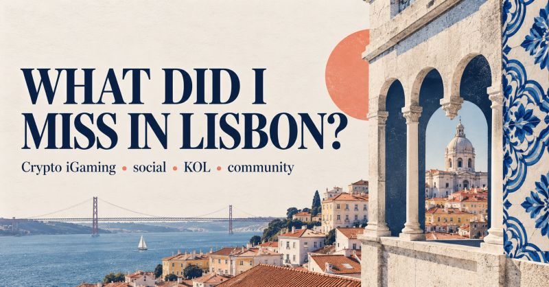 Sarut0biSasuke's tweet photo. SBC Lisbon is on this week. 

I'm not there, so I'm asking here instead.

I'm working with crypto iGaming brands on social, KOL and community growth, and I'd like to meet more people in the industry.

If you're at an operator, an affiliate network, a payments provider or a games studio, send me a DM with what you do. I'm happy to compare notes on KOLs, community and what converts.

If you were in Lisbon this week, what's the one thing I missed?