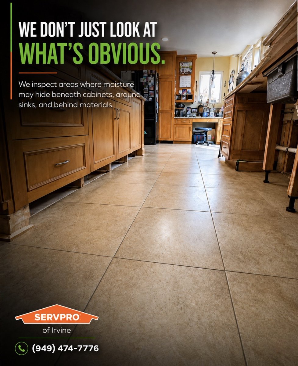 ServproIrvine's tweet photo. Water damage isn’t always obvious💧
From moisture inspection and structural drying to selective removal and cleanup, Servpro of Irvine is here to help protect your home and prevent further damage!
#servproirvine #waterdamage #watermitigation https://t.co/wqbhWOT7Rk
