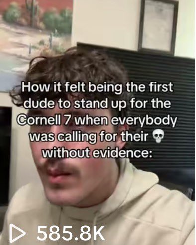 postmanShmerg's tweet photo. WE are getting hundreds of thousands of views defending the Cornell 7 https://t.co/lR0qIFeOAQ