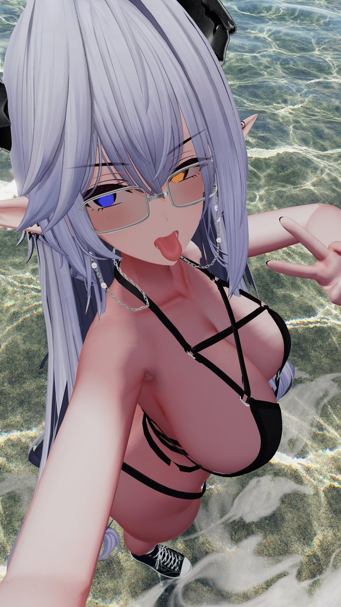 RAIDSAFTERHOURS's tweet photo. Knife Ears

#vrchatlewd #vrclewd 
#SpicyVRC #VRChatLewd #milltina https://t.co/9fMO27rUaD