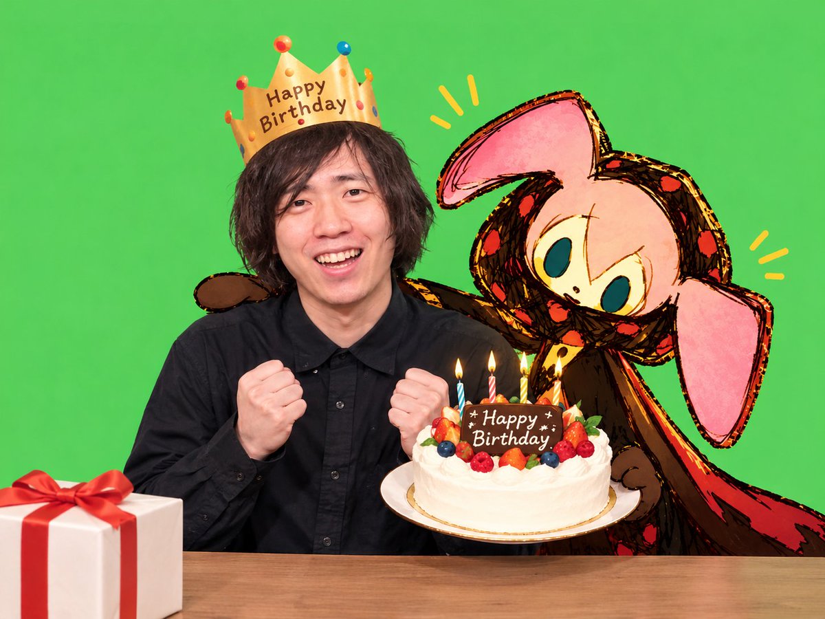 THE_MARZ_BLACK's tweet photo. 本日30歳の誕生日を迎えました。
今年も相変わらず、欲しいプレゼントは、
ただ休んでゆっくりしたいです。
 もうおっさんですね…ええ。 https://t.co/j0CoqoUbF0