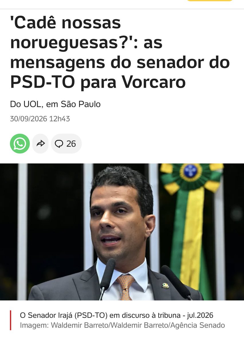 RC310848's tweet photo. Um quer suíças, outro norueguesas, assim funciona o grande puteiro chamado Congresso ( sem esquecer dos togados, PGR , PF, etc,etc ). E nós pagamos esse lixo!😡 https://t.co/FOglJWWsur